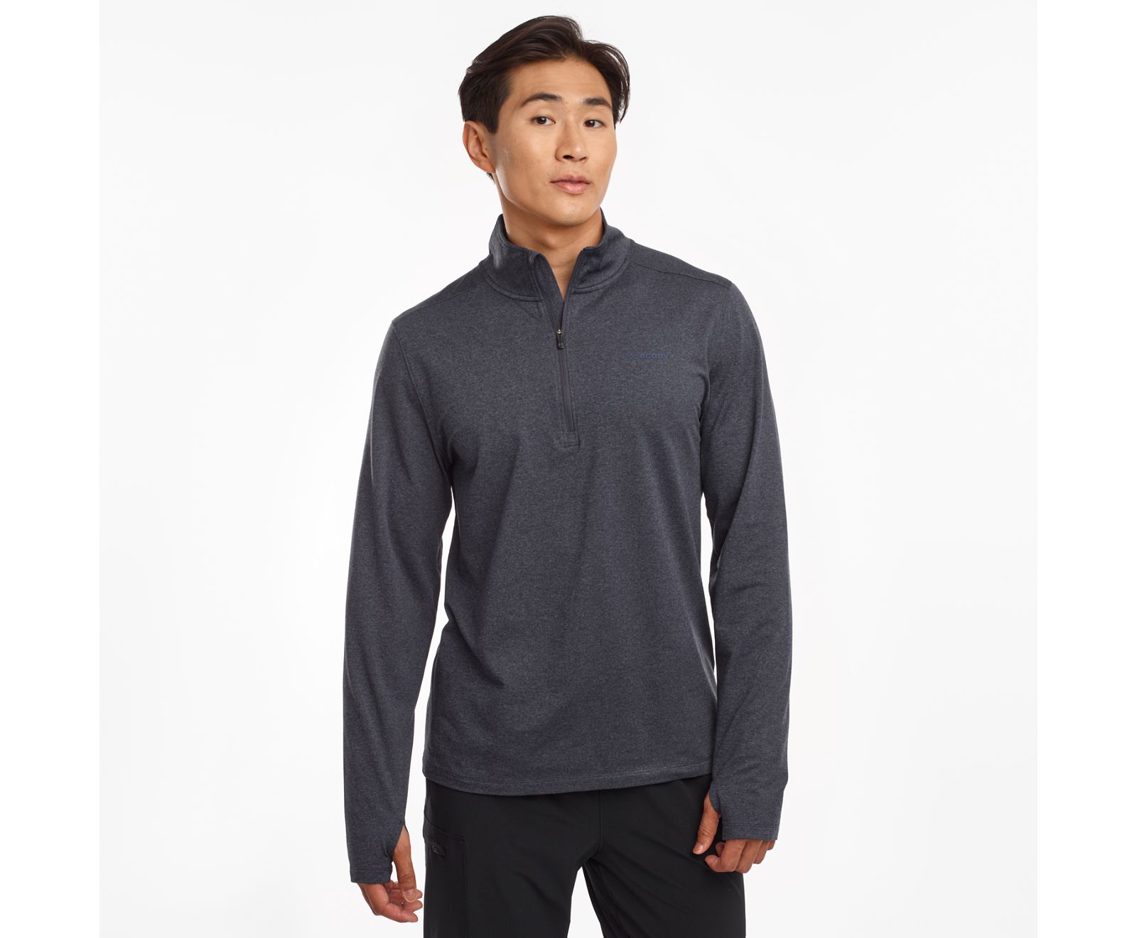 Saucony Sunday 1/4 Zip Men's Jackets Blue | Canada 679EBCX